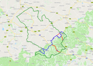 All Samaritans Cycle Routes in one